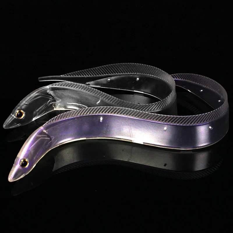 1Pcs/bag Seawater Fishing Lure White Hairtail Knife Blade Fish Boat Soft Bait Transparent Reflector Build Artificial Lure
1Pcs/bag Seawater Fishing Lure White Hairtail Knife Blade Fish Boat Soft Bait Transparent Reflector Build Artificial Lure
