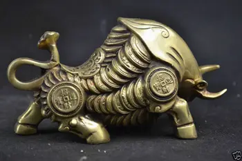 Old China Decorated Copper Carving Whole Body C0in Rare Wealth Bullfight Statue
Old China Decorated Copper Carving Whole Body C0in Rare Wealth Bullfight Statue