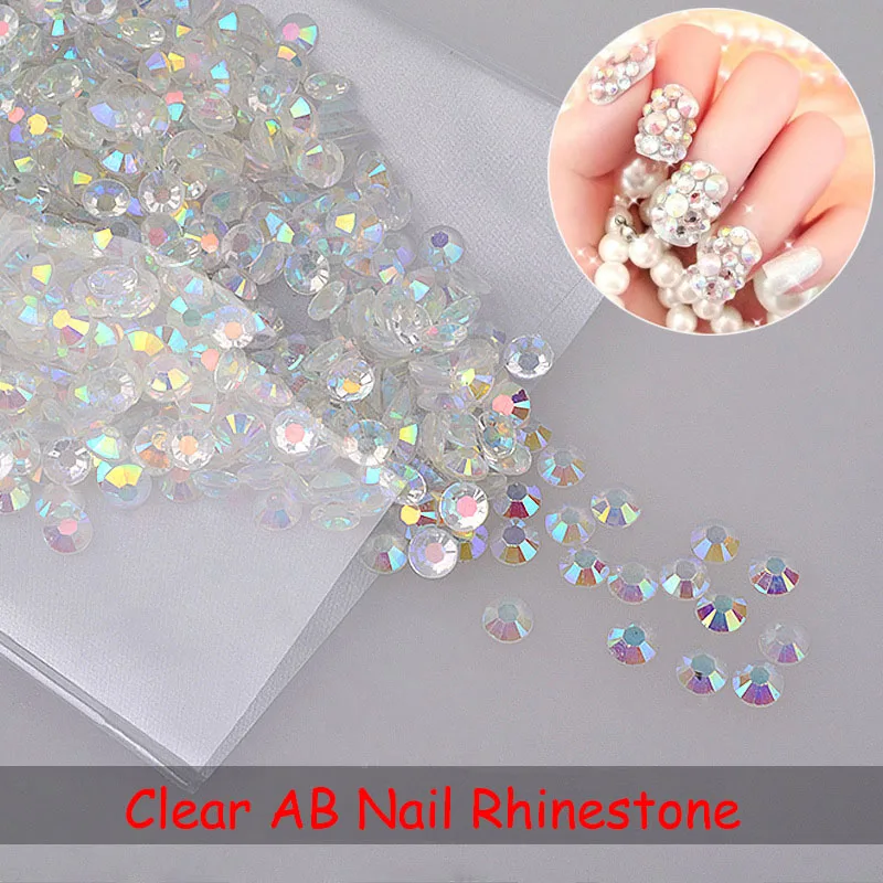 MIOBLET 1000pcs Clear AB Glass Nail Rhinestone Glitters Crystal 3D Nail Art Decorations Flat Back DIY Manicure Nails Rhinestones
MIOBLET 1000pcs Clear AB Glass Nail Rhinestone Glitters Crystal 3D Nail Art Decorations Flat Back DIY Manicure Nails Rhinestones