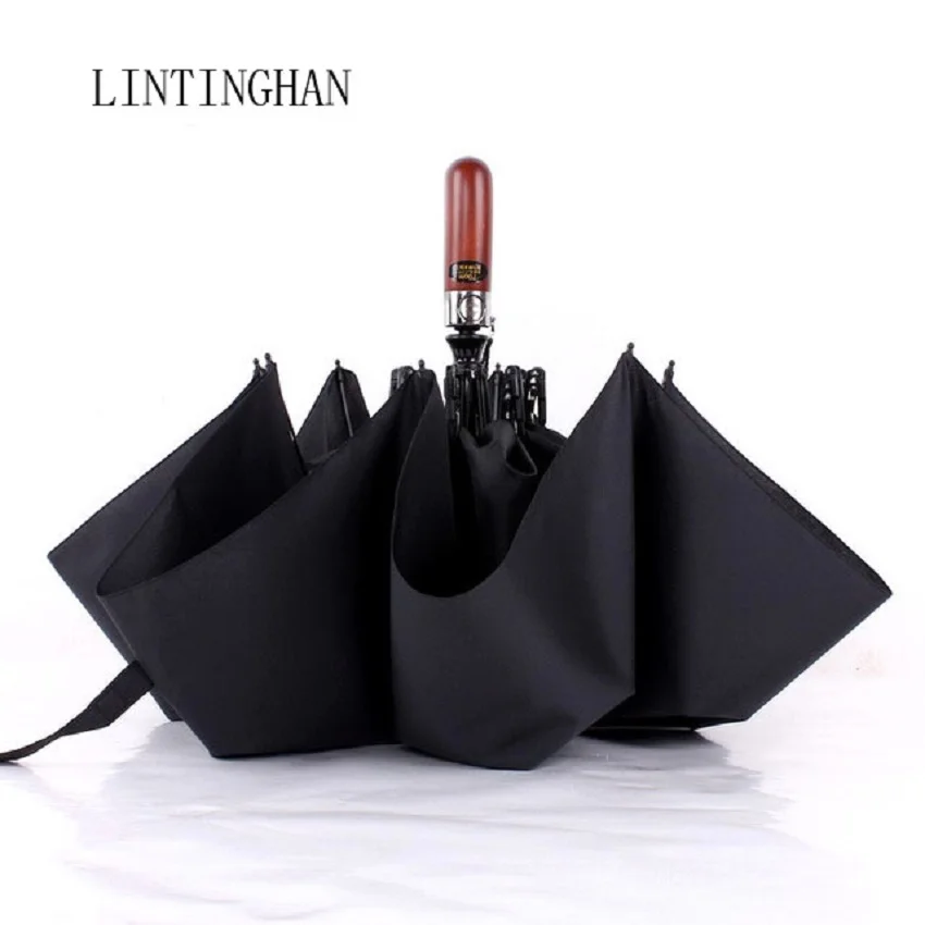 125 cm Fully automatic 3 section folding umbrella stainless steel 8 bone reinforcement windproof sunscreen large umbrella LIN TI
125 cm Fully automatic 3 section folding umbrella stainless steel 8 bone reinforcement windproof sunscreen large umbrella LIN TI