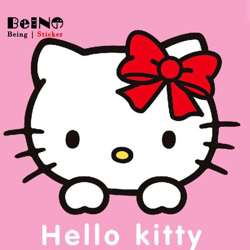 Helloketty кошка наклейка мультфильм милый бант Пикачу аниме водостойкий чемодан