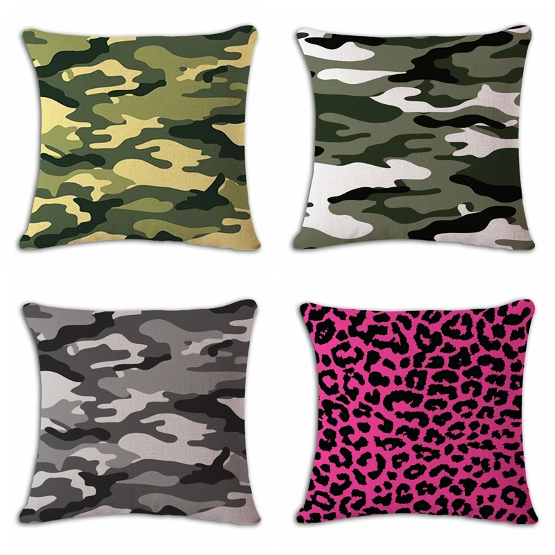 camouflage leopard grain Cushion(No Filler) Polyester Family affection Sofa Car Seat family Home Decorative Throw Pillow
camouflage leopard grain Cushion(No Filler) Polyester Family affection Sofa Car Seat family Home Decorative Throw Pillow
