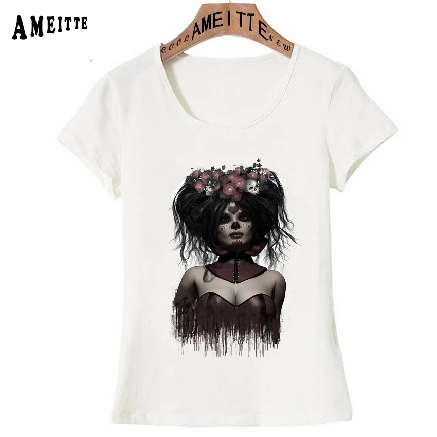 I Love la Calavera de la Catrina Tattoo Print T-Shirt Summer Fashion Women Short Sleeve Woman Funny White Casual Tops Girl Tees
I Love la Calavera de la Catrina Tattoo Print T-Shirt Summer Fashion Women Short Sleeve Woman Funny White Casual Tops Girl Tees