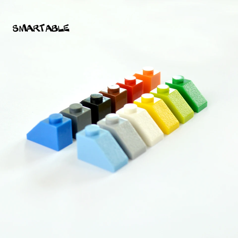Smartable Bulk Slope Brick 45 2X1 Building Blocks Parts DIY Learning Toys For Creative Compatible All Brand 3040 Toys 750pcs/lot
Smartable Bulk Slope Brick 45 2X1 Building Blocks Parts DIY Learning Toys For Creative Compatible All Brand 3040 Toys 750pcs/lot