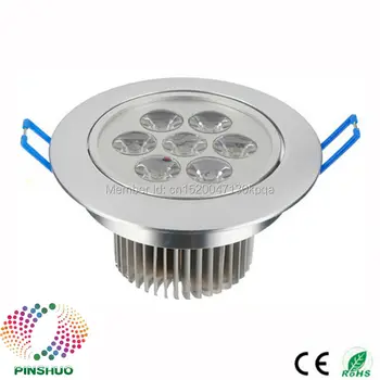 (60PCS/Lot) 3 Years Warranty 100-110LM/W Dimmable LED Downlight LED Down Light 7W COB Recessed Ceiling Lighting Spotlight Bulb
(60PCS/Lot) 3 Years Warranty 100-110LM/W Dimmable LED Downlight LED Down Light 7W COB Recessed Ceiling Lighting Spotlight Bulb