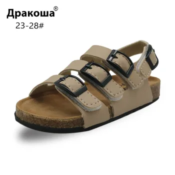 Apakowa Boys Sandals Kids Summer Adjustable Hook&Loop Shoes Children's Open Toe Anti-slip Soft PU Leather Beach Casual Sandals
Apakowa Boys Sandals Kids Summer Adjustable Hook&Loop Shoes Children's Open Toe Anti-slip Soft PU Leather Beach Casual Sandals
