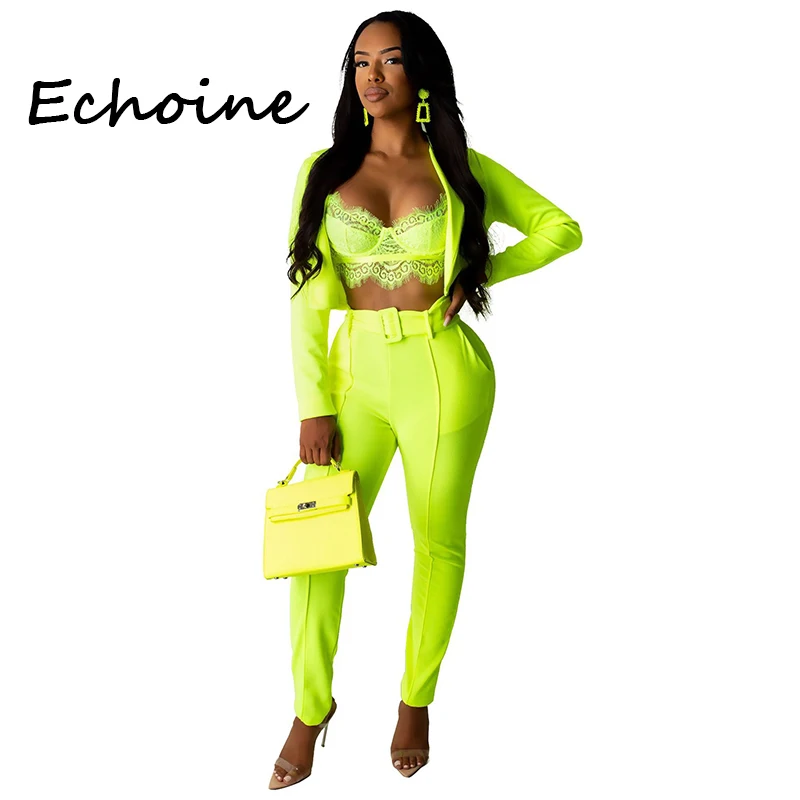 Echoine Fashion Tracksuit Women Blazer Turn Down Collar Long Pants Suit Women Two Piece Outfits Office Lady 5 Color
Echoine Fashion Tracksuit Women Blazer Turn Down Collar Long Pants Suit Women Two Piece Outfits Office Lady 5 Color