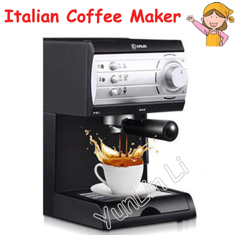 Pump Steam Coffee Maker Semi-Automatic Italian Coffee Machine 20Bar High-Pressure Pull Flower Coffee Machine Cafetera DL-KF6001
Pump Steam Coffee Maker Semi-Automatic Italian Coffee Machine 20Bar High-Pressure Pull Flower Coffee Machine Cafetera DL-KF6001