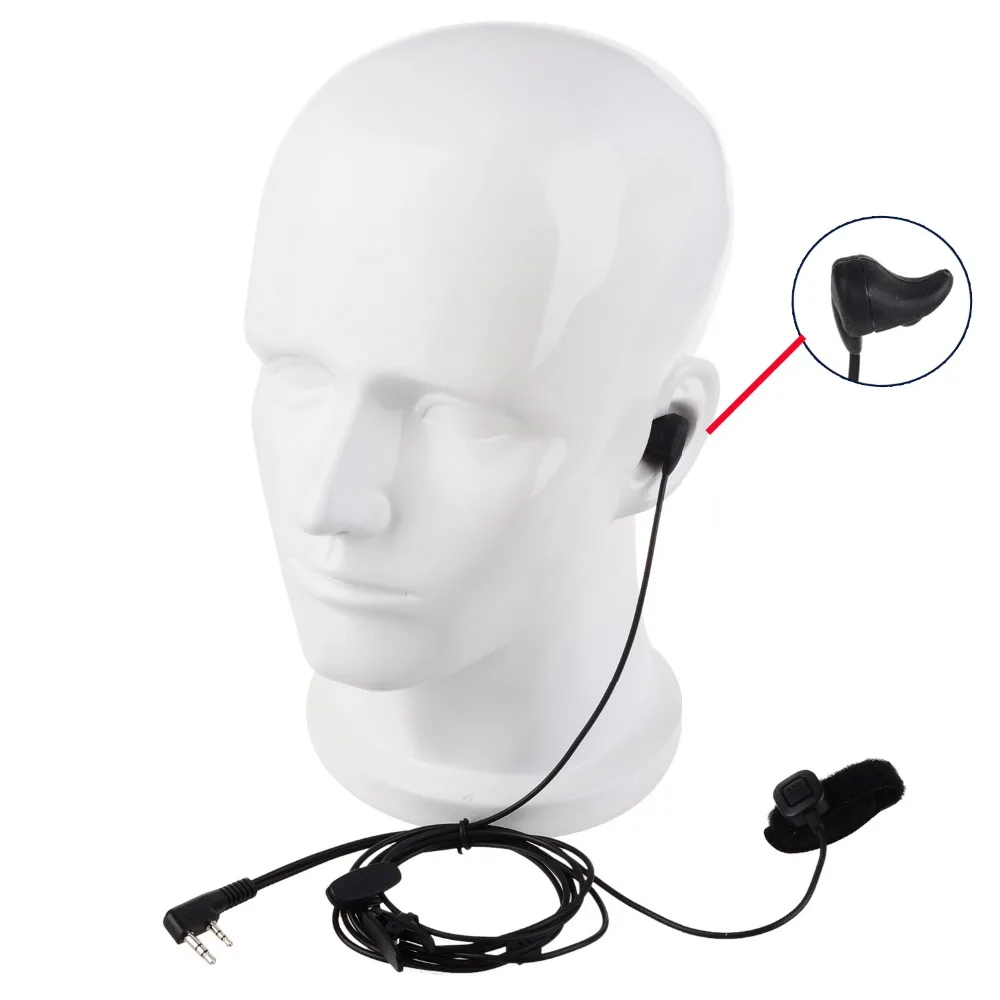 YIDATON 2 Pin Finger PTT Ear Bone Vibration Conduction Headset Earpiece for Kenwood Baofeng Retevis Radios UV5R 888S H-777
YIDATON 2 Pin Finger PTT Ear Bone Vibration Conduction Headset Earpiece for Kenwood Baofeng Retevis Radios UV5R 888S H-777