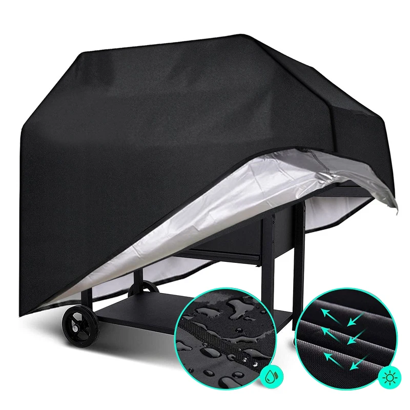 Waterproof BBQ Grill Cover Barbeque Cover Anti Dust Rain UV For Gas Charcoal Electric Barbe Barbecue Accessories Outdoor Garden
Waterproof BBQ Grill Cover Barbeque Cover Anti Dust Rain UV For Gas Charcoal Electric Barbe Barbecue Accessories Outdoor Garden
