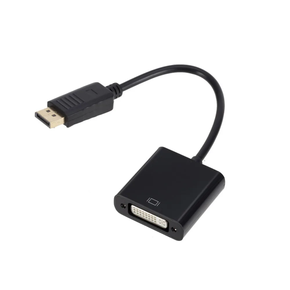 

Buyincoins Display Port To DVI Cable Adapter Converter Male To Female 1080P For Monitor Projector Displays #290425