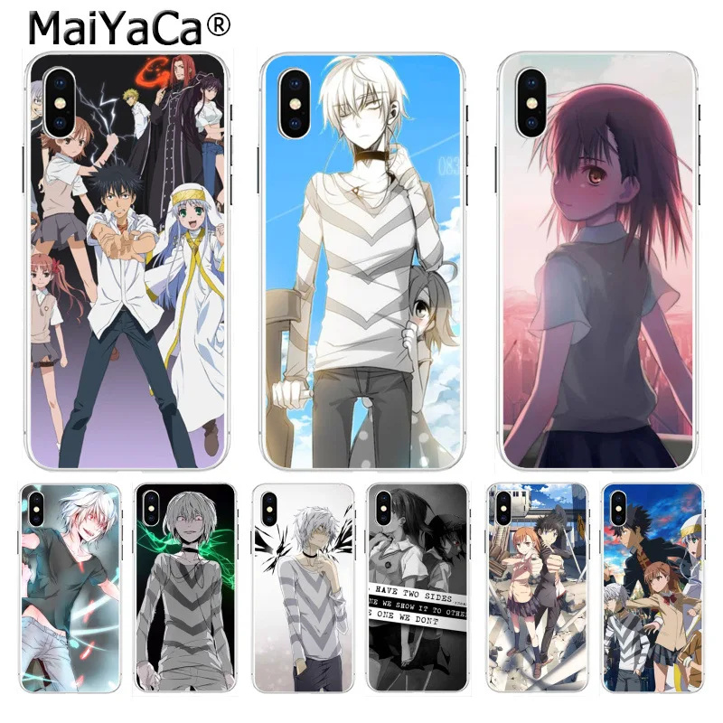MaiYaCa A certain magical index Original Phone case cover for Apple iPhone 8 7 6 6S Plus X XS max 5 5S SE XR Cover
MaiYaCa A certain magical index Original Phone case cover for Apple iPhone 8 7 6 6S Plus X XS max 5 5S SE XR Cover
