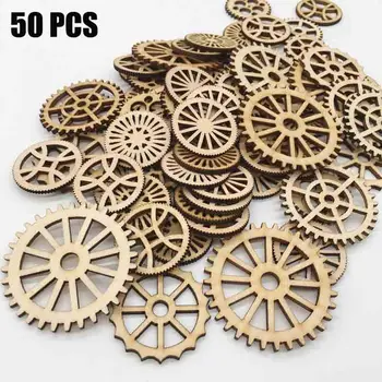 50 Pcs Unfinished Gear Wooden Mixed Shaped for DIY Living Room Bedroom Table Wall Decor Bar Shop Hanging Wall Decoration
50 Pcs Unfinished Gear Wooden Mixed Shaped for DIY Living Room Bedroom Table Wall Decor Bar Shop Hanging Wall Decoration