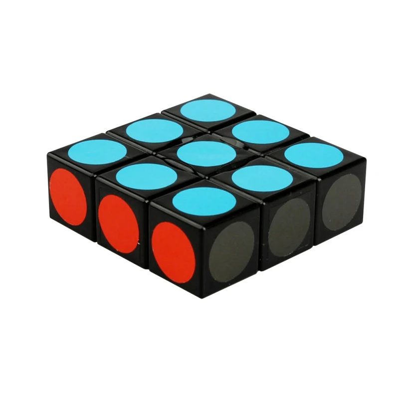 1X3X3 Magic Cube Brain Teaser Spot Sticker Smooth Puzzle Children Educational Toys (S0
1X3X3 Magic Cube Brain Teaser Spot Sticker Smooth Puzzle Children Educational Toys (S0
