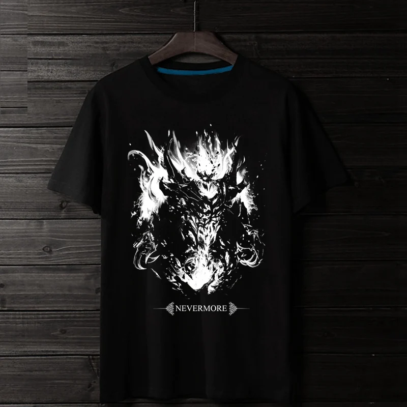 Waidx Dota2 Shadow Fiend Nevermore Pattern Print Men T-shirt Cotton Quality Hip Hop Homme Unisex Costume Drop Shipping 
Waidx Dota2 Shadow Fiend Nevermore Pattern Print Men T-shirt Cotton Quality Hip Hop Homme Unisex Costume Drop Shipping