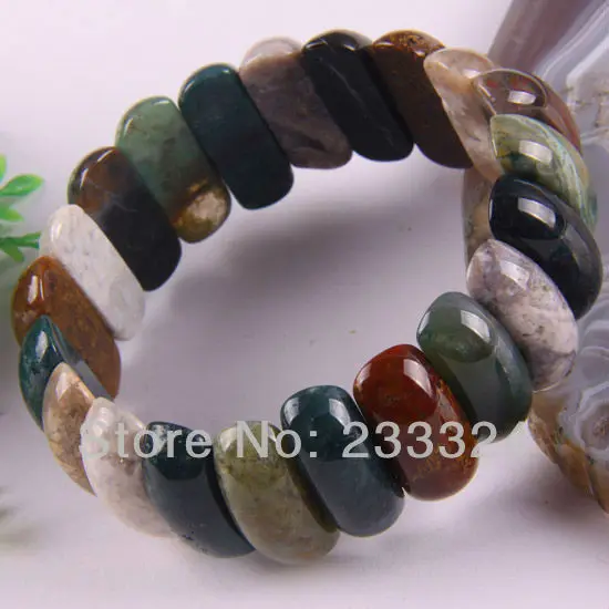 Free Shipping New without tags Multi-color 10X25X8MM India Onyx Beads Stretch Bracelet 8" 1Pcs RH1228
Free Shipping New without tags Multi-color 10X25X8MM India Onyx Beads Stretch Bracelet 8" 1Pcs RH1228