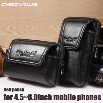 Smartphone Belt Pouch Genuine Leather Vintage Case for Iphone 6 6s 7 Plus 5s 4 Belt Pouch Purse Waist Bag for 4.5''~6.0'' Phones
Smartphone Belt Pouch Genuine Leather Vintage Case for Iphone 6 6s 7 Plus 5s 4 Belt Pouch Purse Waist Bag for 4.5''~6.0'' Phones