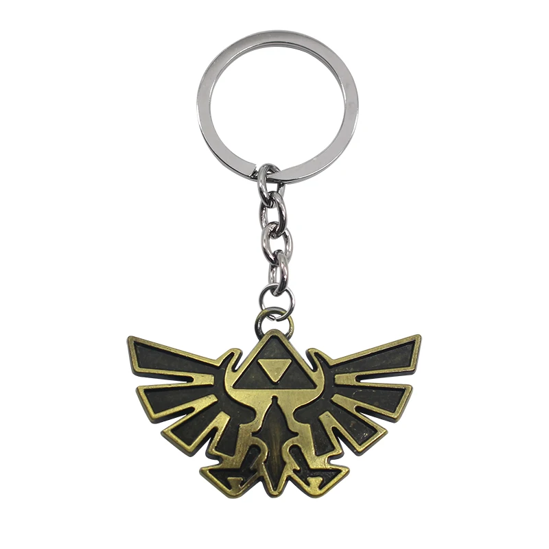 Punk Vintage Bronzen Wing Shape Key Chains The Legend of Zelda KeyChain Hip Hop Pendant Car Keyring Men Key Holder Men Jewelry
Punk Vintage Bronzen Wing Shape Key Chains The Legend of Zelda KeyChain Hip Hop Pendant Car Keyring Men Key Holder Men Jewelry
