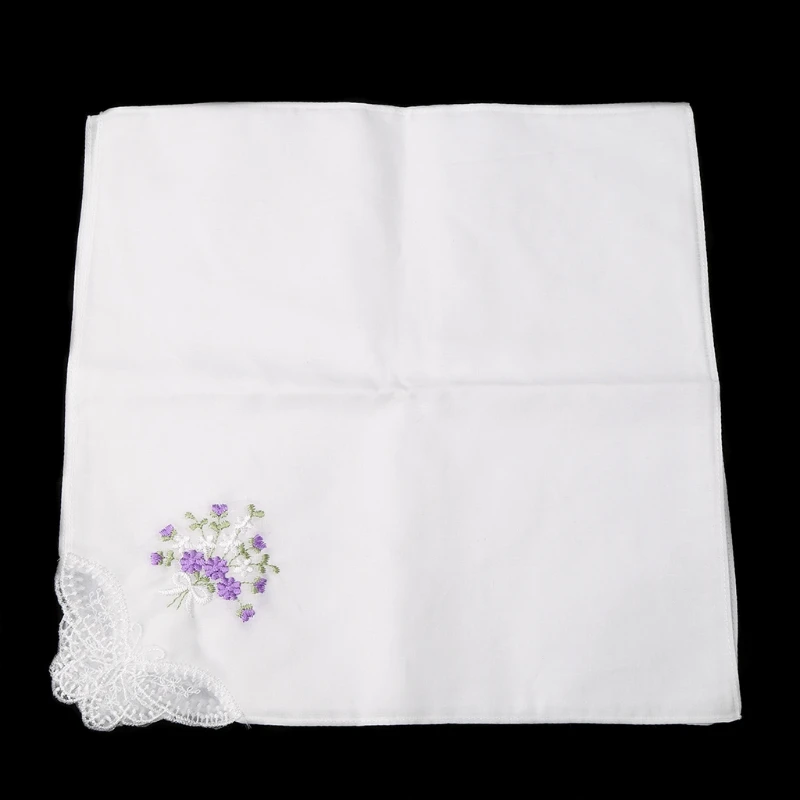 6 Pcs Vintage Cotton Ladies Embroidered Lace Handkerchief Women Floral Hanky W16 Drop ship
6 Pcs Vintage Cotton Ladies Embroidered Lace Handkerchief Women Floral Hanky W16 Drop ship