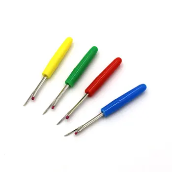 100pcs Sewing Threads Cutter Sewing Stitches Seam Ripper Knit Cross-Stitch Unpicker Device DIY Needlecraft Sewing Supplies Tool
100pcs Sewing Threads Cutter Sewing Stitches Seam Ripper Knit Cross-Stitch Unpicker Device DIY Needlecraft Sewing Supplies Tool