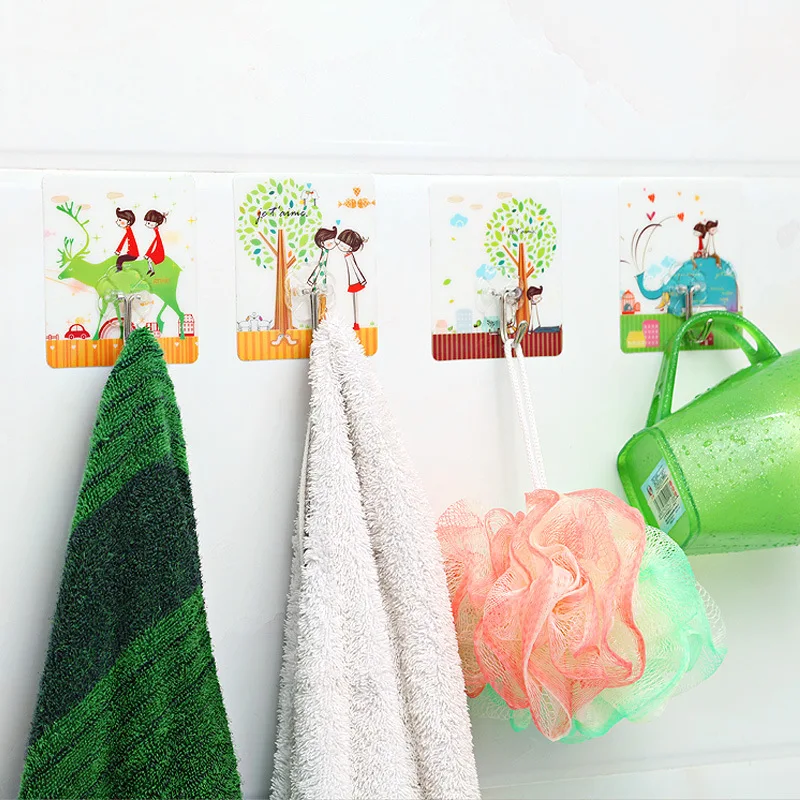 Transparent Storage Seamless Adhesive Hook Waterproof Magic hook Strong Sticking Wall Hanger Kitchen Bathroom Self Hooks Stick
Transparent Storage Seamless Adhesive Hook Waterproof Magic hook Strong Sticking Wall Hanger Kitchen Bathroom Self Hooks Stick