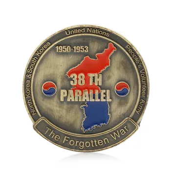 The 38TH PARALLEL KOREAN WAR The Forgotten War 1950-1953 Commemorative Coin Gift
The 38TH PARALLEL KOREAN WAR The Forgotten War 1950-1953 Commemorative Coin Gift