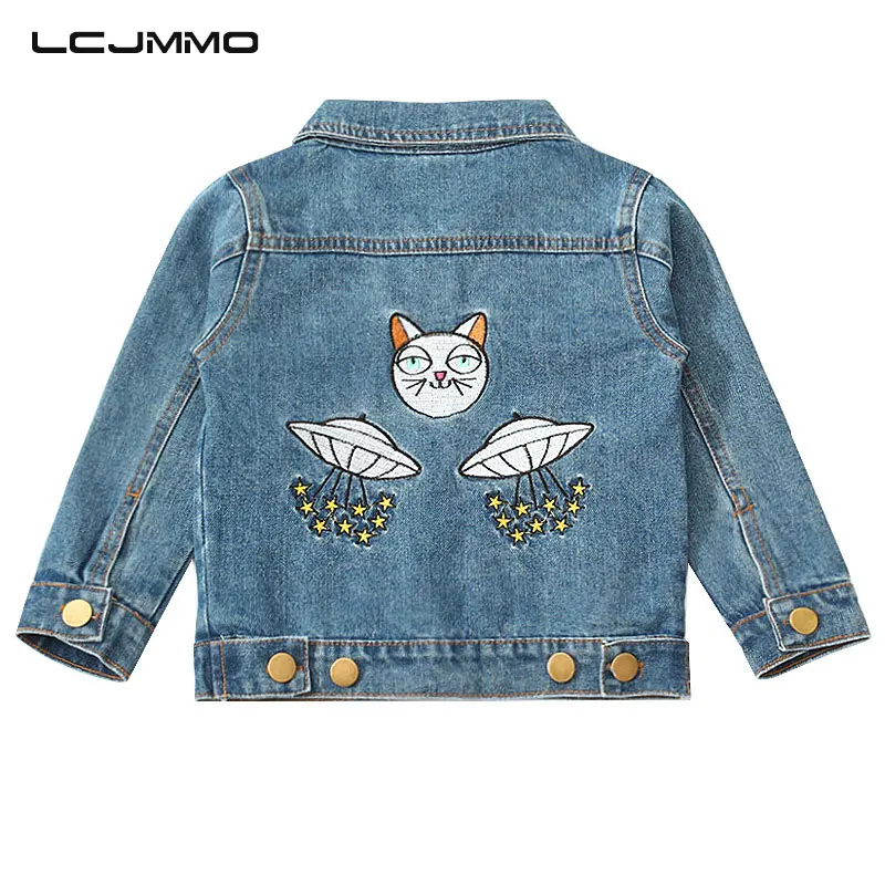 LCJMMO Girls Denim Jacket Coats Embroidery Children Clothing Autumn Baby Girls Clothes Outerwear Jean Jackets & Coats For Girls
LCJMMO Girls Denim Jacket Coats Embroidery Children Clothing Autumn Baby Girls Clothes Outerwear Jean Jackets & Coats For Girls