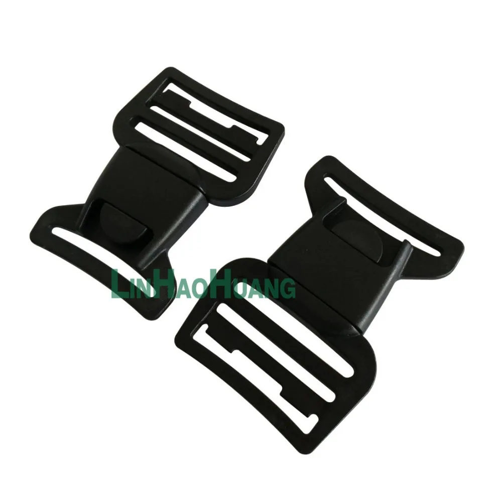 20pcs/lot 40mm 1.5inch black POM plastic hardware dual adjustable side release splice buckles backpack webbing strap
20pcs/lot 40mm 1.5inch black POM plastic hardware dual adjustable side release splice buckles backpack webbing strap