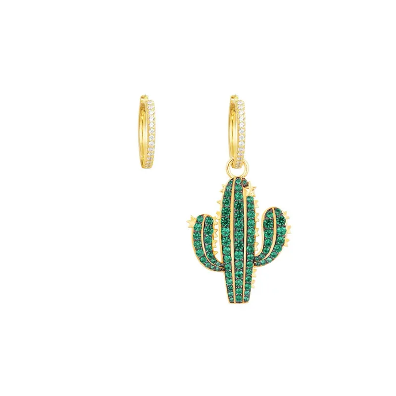 JEM original 100% 925 sterling silver 1:1 APM earrings fashion jewelry tropical rainforest series high quality cactus earrings 
JEM original 100% 925 sterling silver 1:1 APM earrings fashion jewelry tropical rainforest series high quality cactus earrings