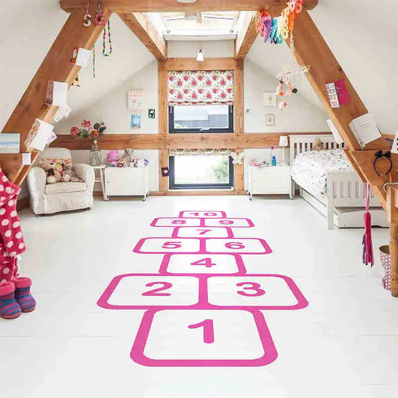 Wall stickers for nursery Personalized floor stickers family games childhood memories stick jump plaid playful hopscotch 8310
Wall stickers for nursery Personalized floor stickers family games childhood memories stick jump plaid playful hopscotch 8310