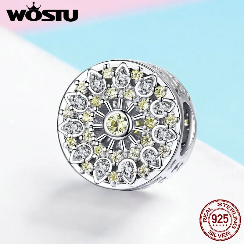 WOSTU Classic 100% 925 Sterling Silver Round Charm Yellow Zircon Beads Fit Original Bracelet Pendant For Women Jewelry FNC063
WOSTU Classic 100% 925 Sterling Silver Round Charm Yellow Zircon Beads Fit Original Bracelet Pendant For Women Jewelry FNC063