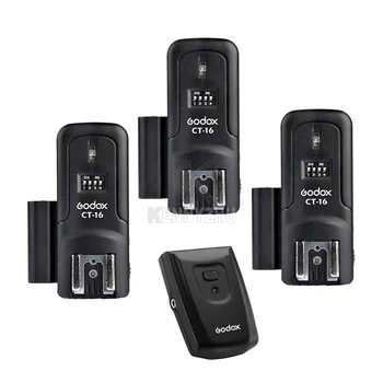 Godox CT-16 Transmitter +3x Receiver Kit 16 Channels Wireless Studio Strobe Flash Trigger for Camera Canon Nikon Olympus Pentax
Godox CT-16 Transmitter +3x Receiver Kit 16 Channels Wireless Studio Strobe Flash Trigger for Camera Canon Nikon Olympus Pentax