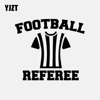 YJZT 14.4CM*12.6CM FOOTBALL REFEREE Vinyl Car Sticker Decal Sport Black/Silver C3-1685
YJZT 14.4CM*12.6CM FOOTBALL REFEREE Vinyl Car Sticker Decal Sport Black/Silver C3-1685