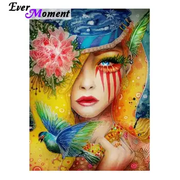Ever Moment Diamond Painting Bird Girl Floral Full Square Drill Mosaic Picture Cross Stitch Diamond Embroidery 3F318
Ever Moment Diamond Painting Bird Girl Floral Full Square Drill Mosaic Picture Cross Stitch Diamond Embroidery 3F318