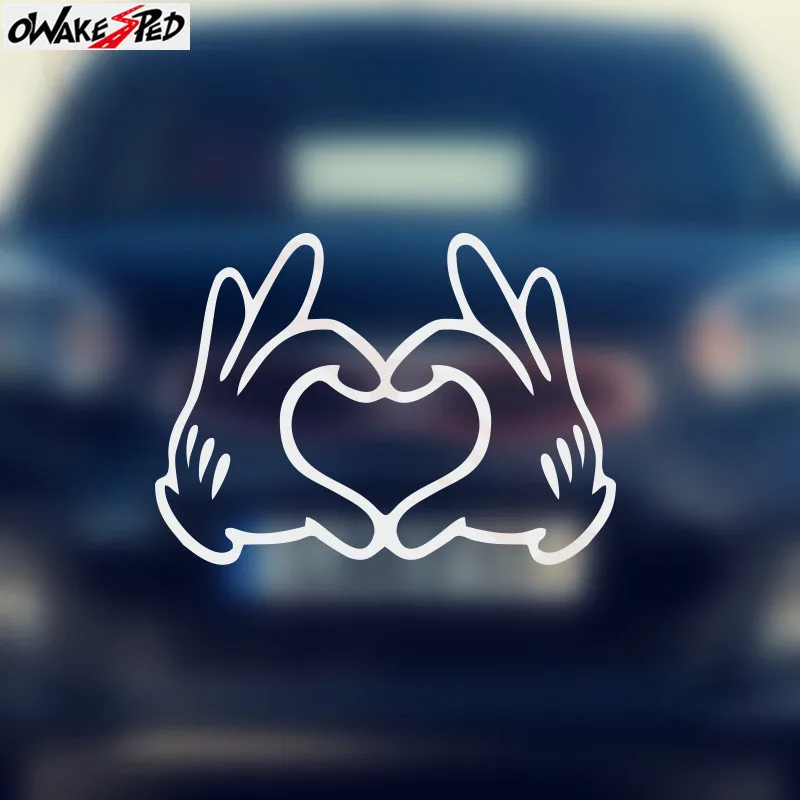 18cm Love Gesture Graphics Decal Car Body Window Glass Decor Sticker For KIA Rio Seat Opel Fiat 500 Abrath Volkswagen Passat B8
18cm Love Gesture Graphics Decal Car Body Window Glass Decor Sticker For KIA Rio Seat Opel Fiat 500 Abrath Volkswagen Passat B8