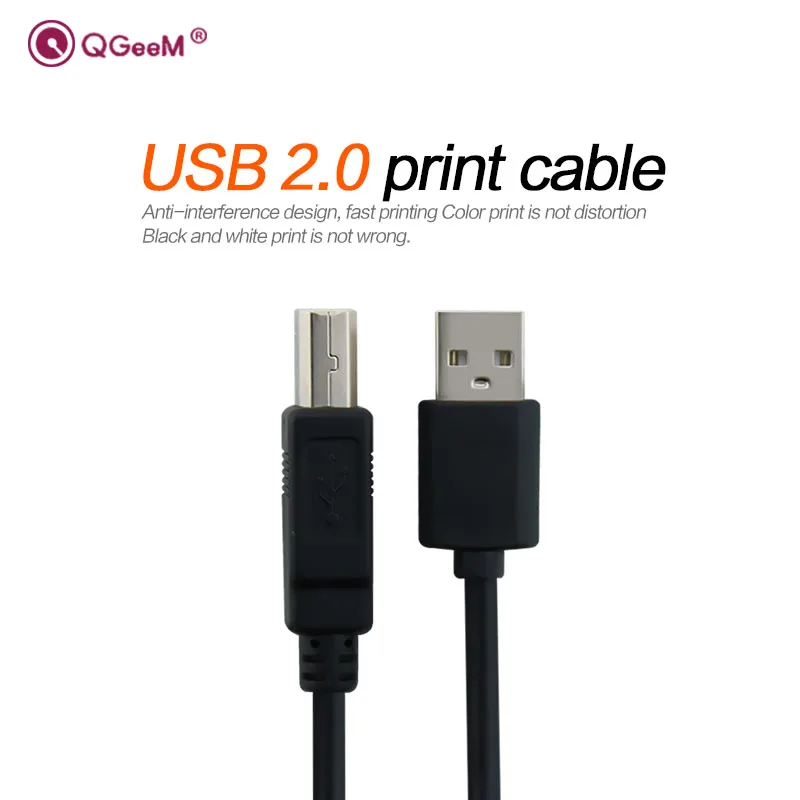 Usb кабель для принтера высокоскоростной usb синхронизации данных 3D lenovo 1m 1 5 m 2m 3m 5m|usb
