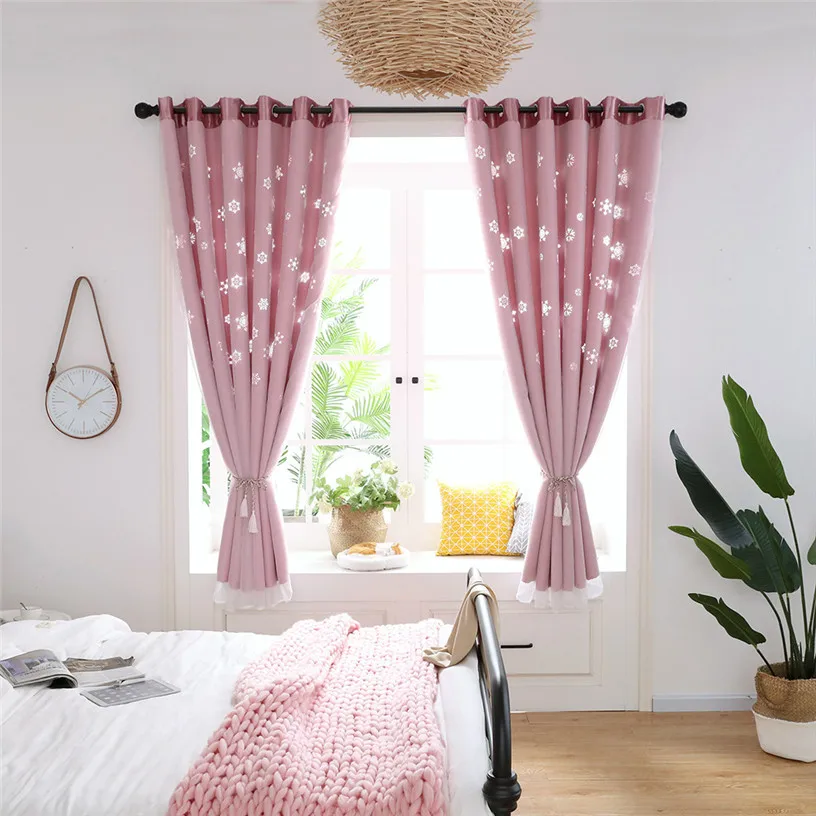 1Pcs Snowflak Hollowing Out Window Curtain Modern Polyester fiber Curtains for Living Room Bathroom Home Decoration 9M14
1Pcs Snowflak Hollowing Out Window Curtain Modern Polyester fiber Curtains for Living Room Bathroom Home Decoration 9M14