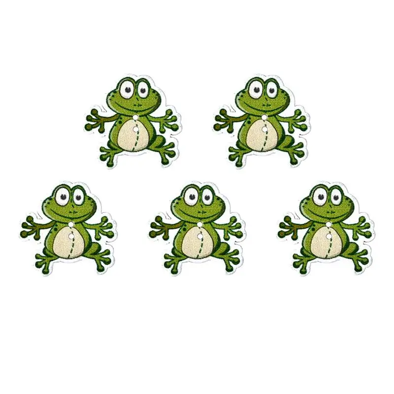 50pcs/Set Green Frog Shaped Wooden Buttons 2 Holes For Sewing Accessories Clothing DIY Decorarion Handmade Craft
50pcs/Set Green Frog Shaped Wooden Buttons 2 Holes For Sewing Accessories Clothing DIY Decorarion Handmade Craft