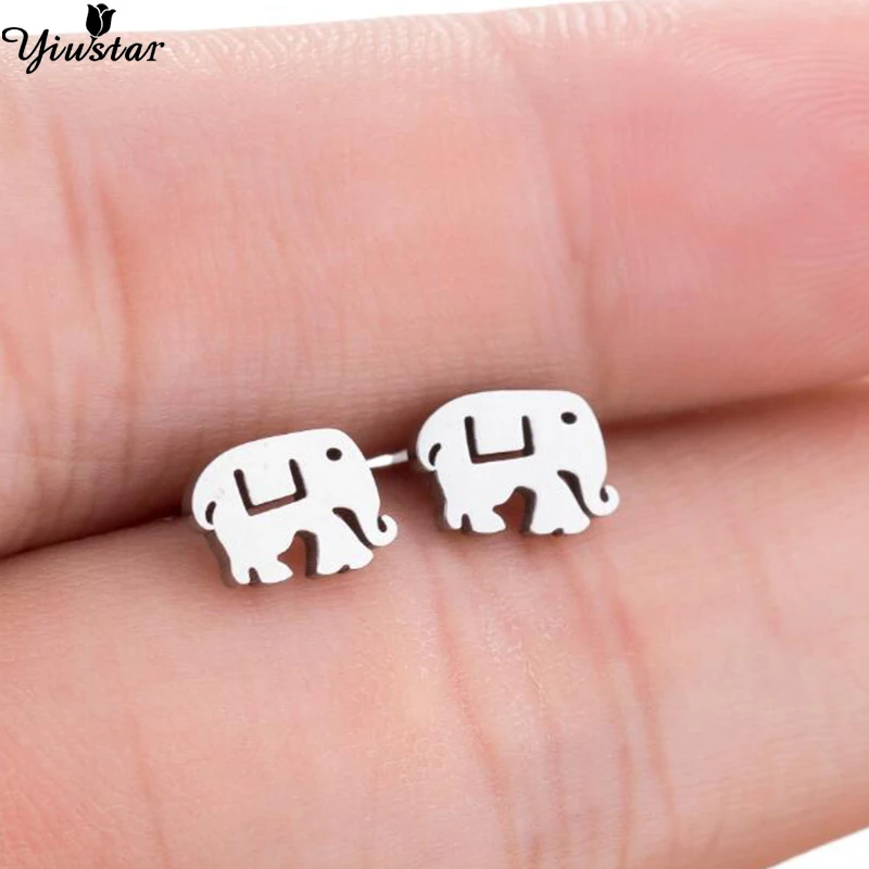 Yiustar Wild Tiny Cute Elephant Earrings for Women Nature Grassland Animal Stud Earrings Fashion Jewelry Girlfrend Kids Earings
Yiustar Wild Tiny Cute Elephant Earrings for Women Nature Grassland Animal Stud Earrings Fashion Jewelry Girlfrend Kids Earings