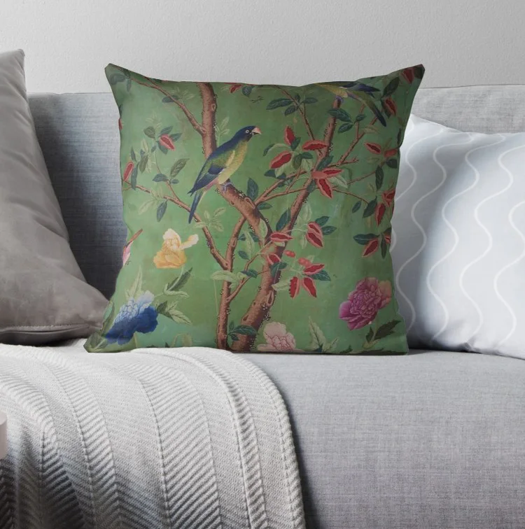 Green Dream Chinoiserie Pillow Covers Cases Pattern Nordic Cover Cushion Pillowcase Square Print
Green Dream Chinoiserie Pillow Covers Cases Pattern Nordic Cover Cushion Pillowcase Square Print