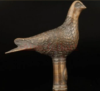 SCY 1115+++Pure Copper Brass Grandpa Good Lucky DOVE ASIAN COLLECT OLD HAND BRONZE CANE WALKING STICK HEAD HANDLE DECORATION
SCY 1115+++Pure Copper Brass Grandpa Good Lucky DOVE ASIAN COLLECT OLD HAND BRONZE CANE WALKING STICK HEAD HANDLE DECORATION