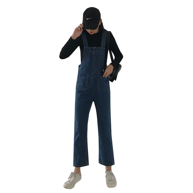 New Women Strappy Sleeveless Long Jumpsuits Casual Solid Loose Cowboy Rompers Party Harem Pants Sling Jumpsuit Bib pants YH126
New Women Strappy Sleeveless Long Jumpsuits Casual Solid Loose Cowboy Rompers Party Harem Pants Sling Jumpsuit Bib pants YH126
