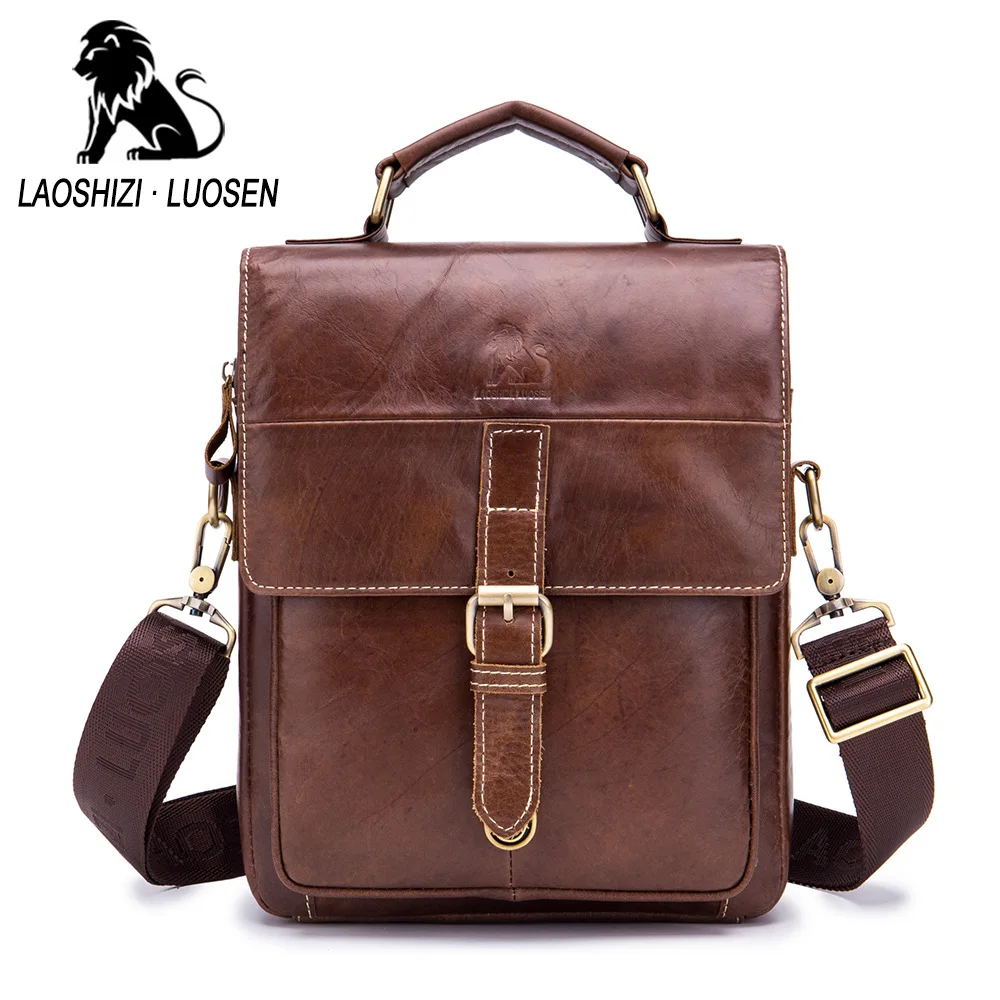 Men's Messenger Bag Genuine Leather Bags Casual Shoulder Bags Male Small Flap Cow Leather Travel Crossbody Portable Handbag
Men's Messenger Bag Genuine Leather Bags Casual Shoulder Bags Male Small Flap Cow Leather Travel Crossbody Portable Handbag