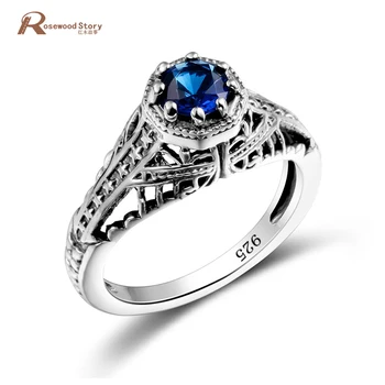 Classical Fine Jewelry Princess Cut Round Lab Saphire Stone Wedding Ring Real 925 Sterling Silver Women Vintage Engagement Rings
Classical Fine Jewelry Princess Cut Round Lab Saphire Stone Wedding Ring Real 925 Sterling Silver Women Vintage Engagement Rings