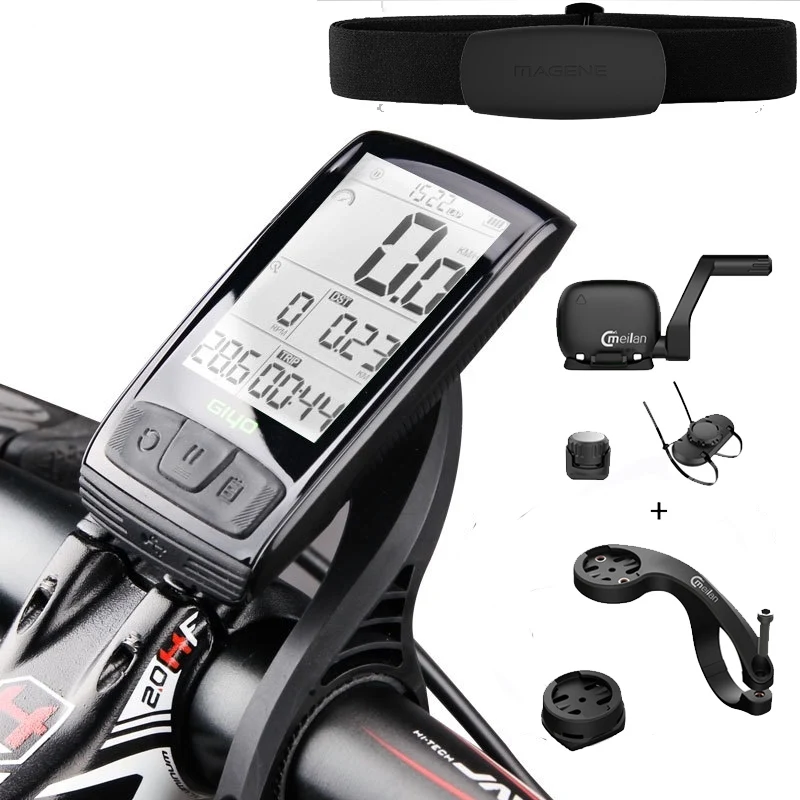 M4 Bicycle Computer Speedometer Bicycle with Speed & Wireless Cadence Sensor can connect Bluetooth ANTONE + (SET ONE Heart Heart
M4 Bicycle Computer Speedometer Bicycle with Speed & Wireless Cadence Sensor can connect Bluetooth ANTONE + (SET ONE Heart Heart