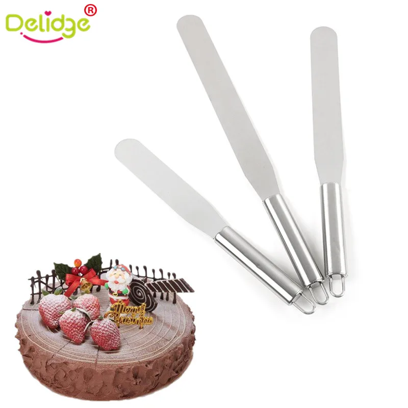 Delidge 1 pc 6/8/10 inch Straight Curved Baking Spatulas Stainless Steel Butter Cake Cream Knife Icing Frosting Spreader
Delidge 1 pc 6/8/10 inch Straight Curved Baking Spatulas Stainless Steel Butter Cake Cream Knife Icing Frosting Spreader