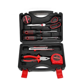 TOSINO 8 PCS Hand Tool Set General Household Repair Tools Kit Storage Case Hammer Plier Screwdriver Accessories
TOSINO 8 PCS Hand Tool Set General Household Repair Tools Kit Storage Case Hammer Plier Screwdriver Accessories