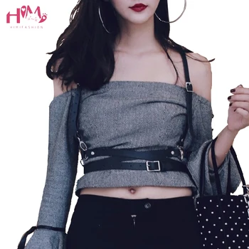 New Fashions Sexy Women Faux Leather Belts Punk Gothic Black Body Bondage Cage Waist Straps Suspenders Belt for Women Streetwear
New Fashions Sexy Women Faux Leather Belts Punk Gothic Black Body Bondage Cage Waist Straps Suspenders Belt for Women Streetwear
