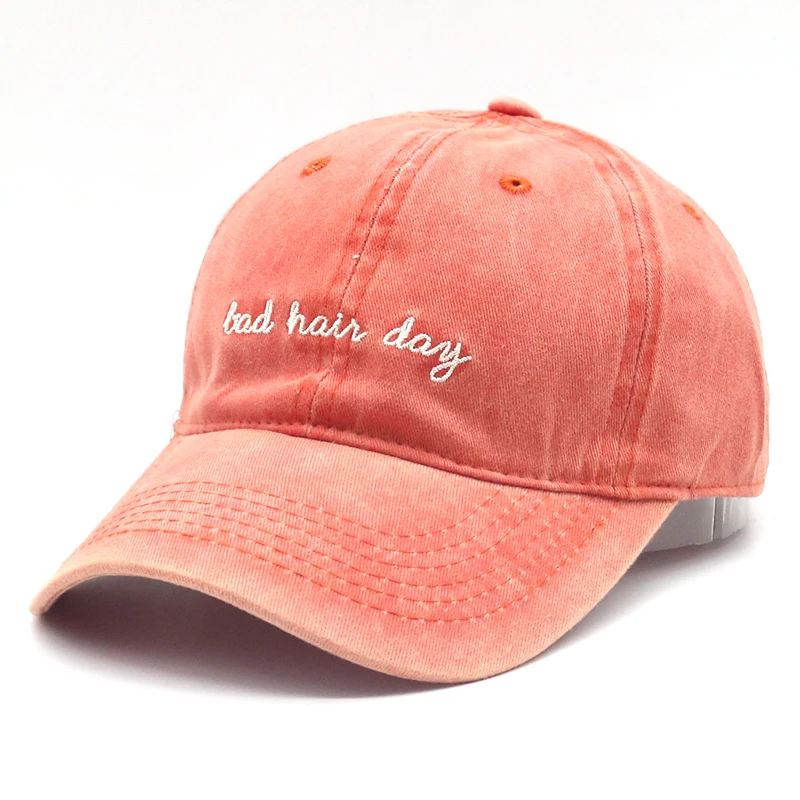 New bad hair day embroidery baseball cap cotton washed adjustable snapback hat women men hip hop dad hats Panama all matched
New bad hair day embroidery baseball cap cotton washed adjustable snapback hat women men hip hop dad hats Panama all matched