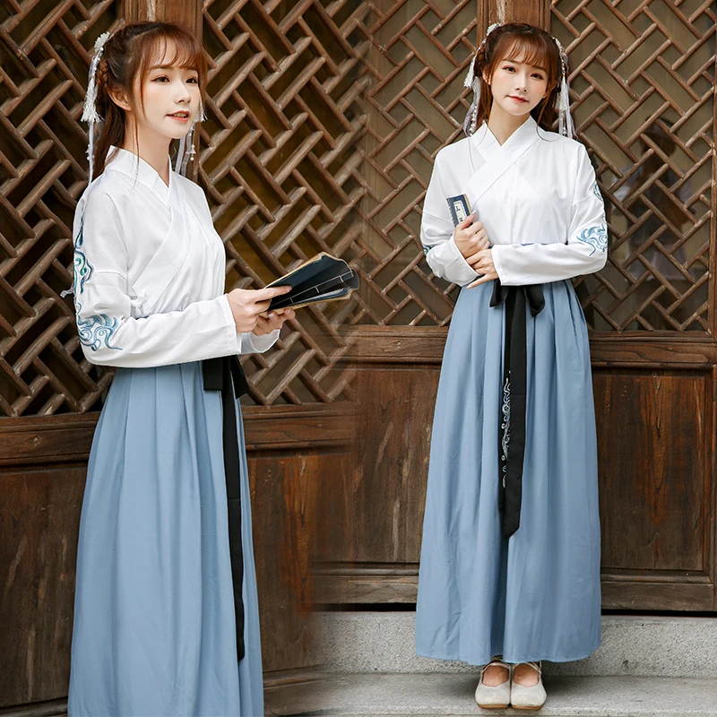 Chinese Folk Dance Costume Women Ancient Hanfu Clothing Lady Tang Dynasty Cosplay Outfit Oriental Fairy Dance Clothes 90
Chinese Folk Dance Costume Women Ancient Hanfu Clothing Lady Tang Dynasty Cosplay Outfit Oriental Fairy Dance Clothes 90